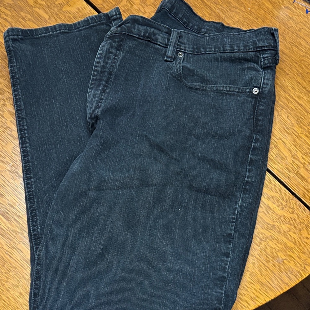 Levi's Men's Dark Denim Straight Jeans